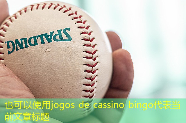 jogos de cassino bingo
