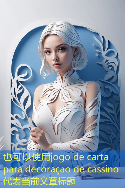 jogo de carta para decoraçao de cassino