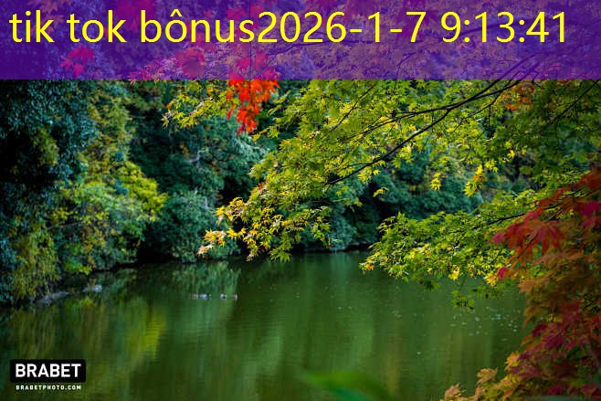 tik tok bônus tik tok bônus