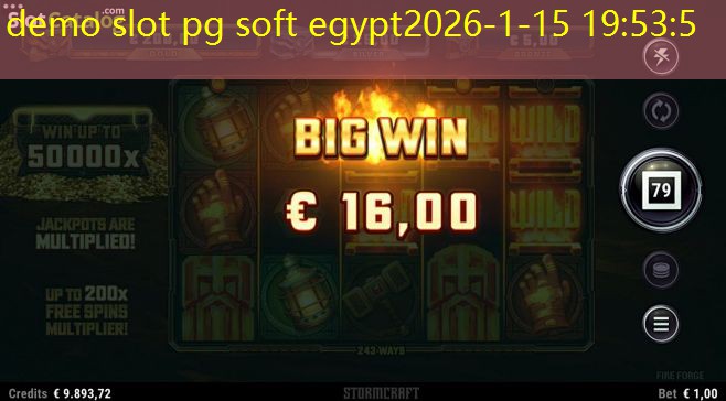 demo slot pg soft egypt