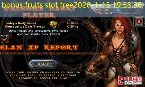 bonus fruits slot free